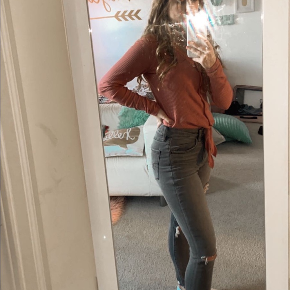 hollister ribbed long sleeve - Picture 6 of 6
